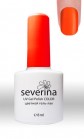 Severina GL 1314 Гель-лак для ногтей, глянцевый ярко-оранжевый неон Gel Polish Color