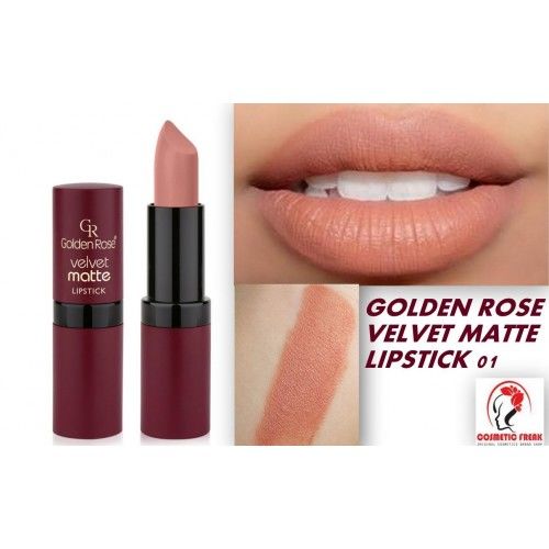 golden rose lipstick 01