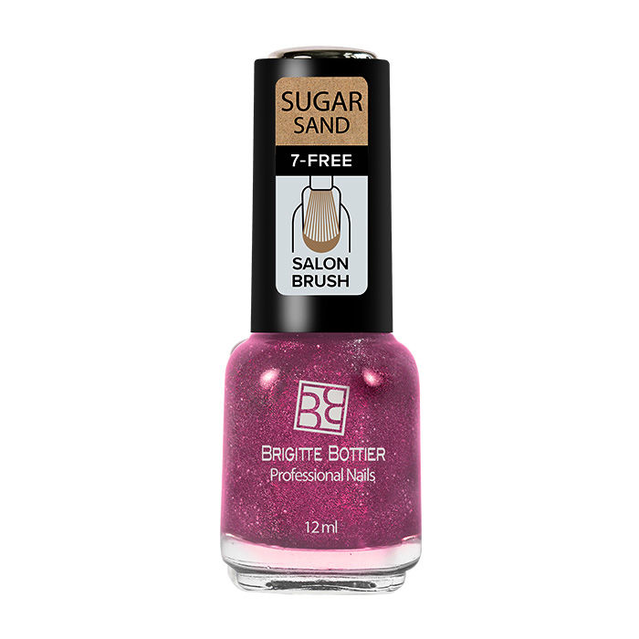 Brigitte Bottier Sugar Sand Лак для ногтей 309 Искрящийся розовый