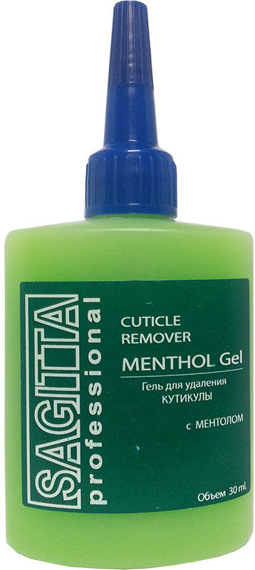 Sagitta CUTICLE REMOVER MENTOL средство для размягчения кутикулы с ментолом 30 ml