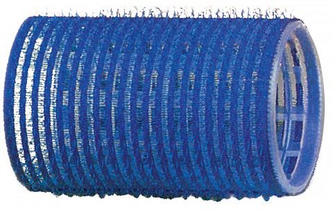 Dewal Бигуди-липучки синие d 40 мм (12 шт.)