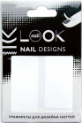 NailLOOK Трафареты для дизайна ногтей Tip Guides 50218