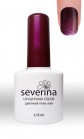 Severina PL 1404 Гель-лак для ногтей, перламутровый тёмно-вишнёвый с мелким шиммером Gel Polish Color