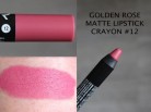 Golden Rose Matte Lipstick Crayon Матовая помада-карандаш 12