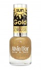 Лак для ногтей "Alvin D'or" 15ml SUN GOLD ADN-6413