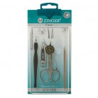 ZINGER SIS-79  Набор маникюрных инструментов (триммер+книпсер+ ножницы+ апельсиновая палочка)